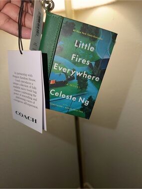 Coach Book Charm